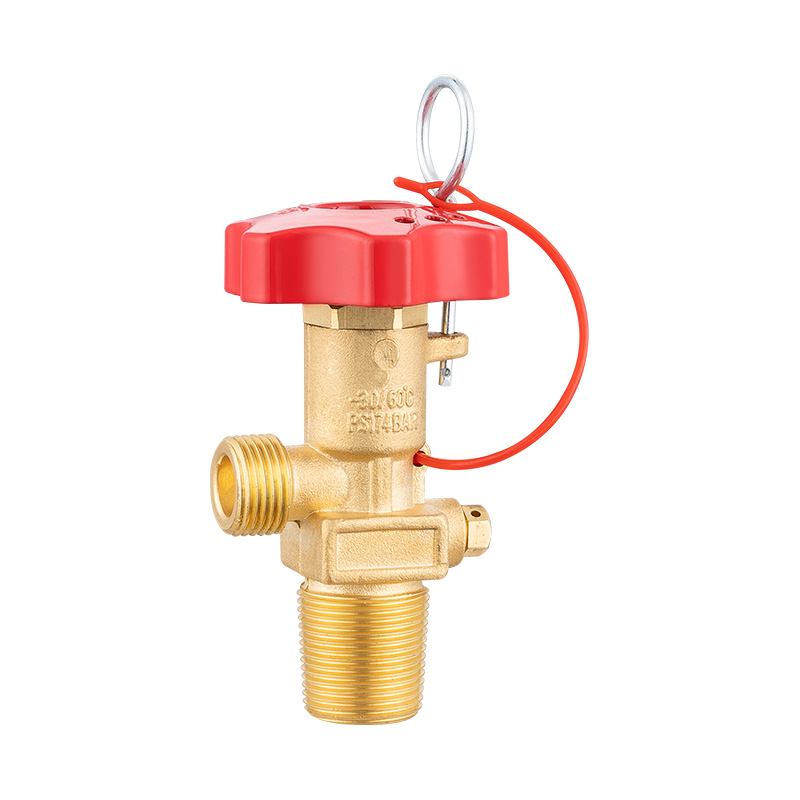Fil de filetage mâle à roue rouge pour le cylindre à gaz 2004